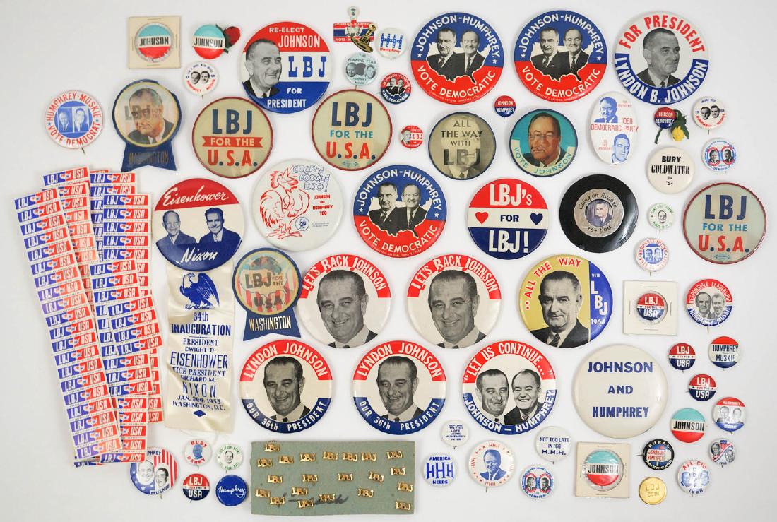 Lyndon B. Johnson Campaign Items (1 of 1)