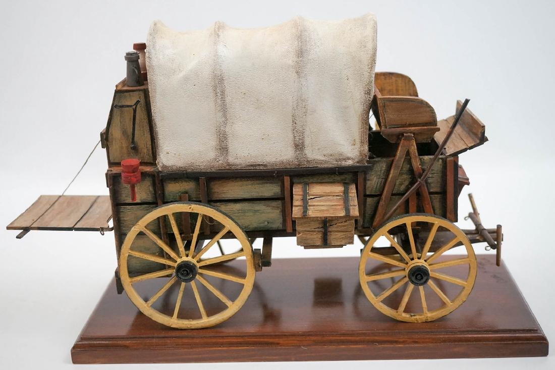 Oscar Cortes Signed Stagecoach Model (1 of 4)