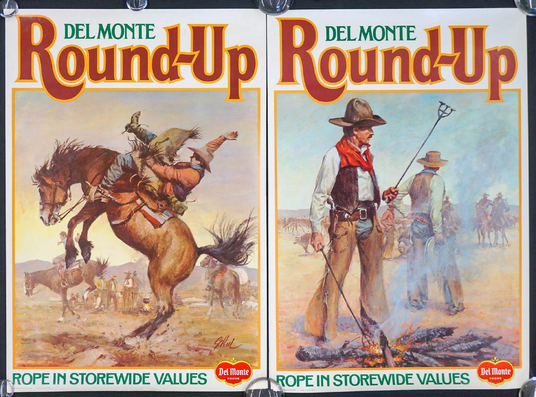 Vintage Del Monte Two-Sided Grocery Store Posters (1 of 2)
