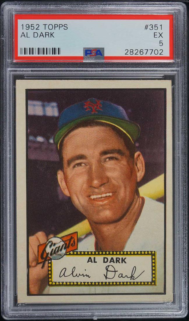 1952 Topps Al Dark #351 PSA 5 (1 of 2)