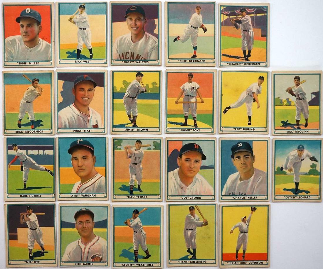 1941 Play Ball Group of 22 Cards No Duplicates (1 of 2)