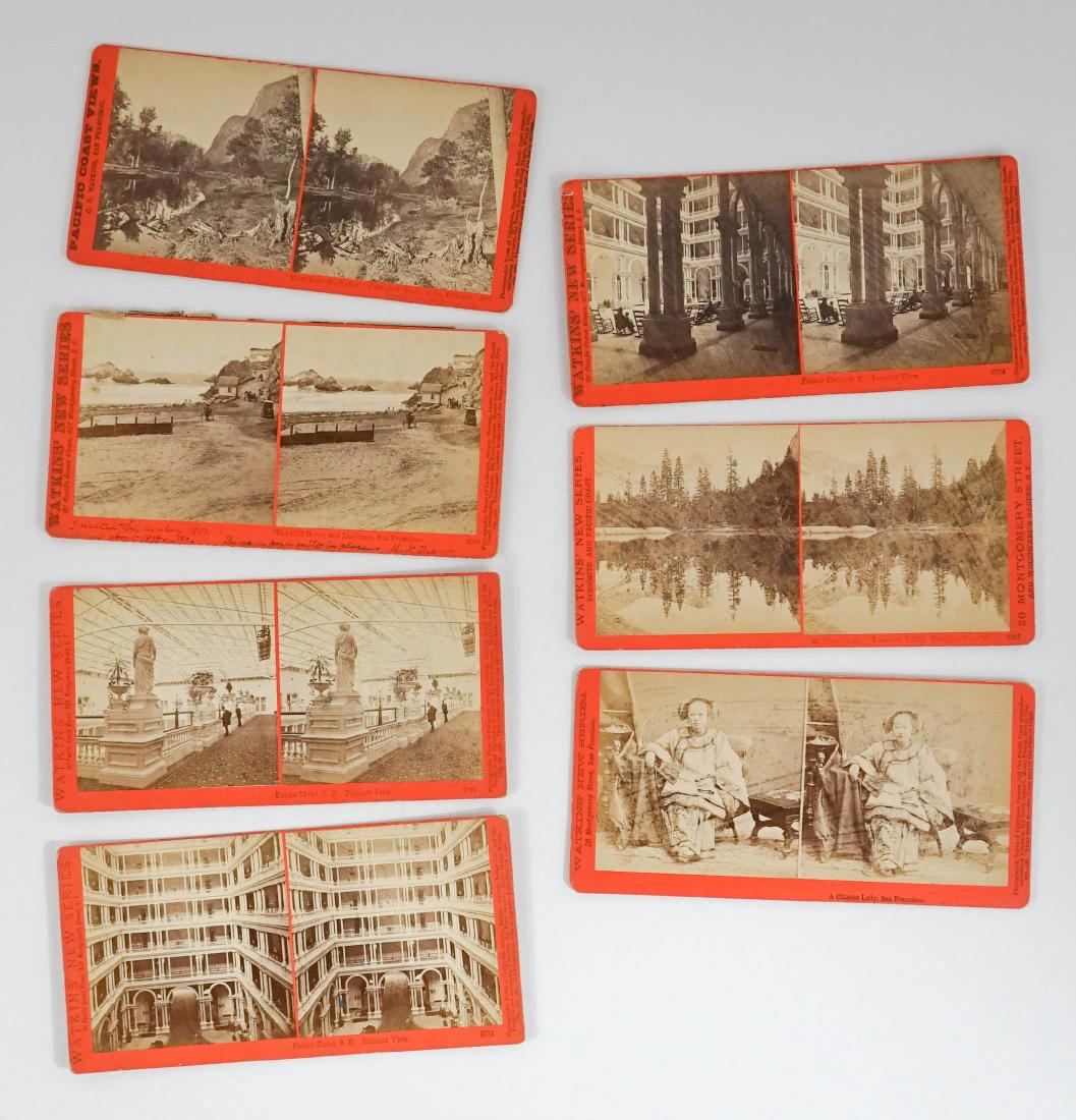 Watkins San Francisco Stereoviews Group of Seven (1 of 6)