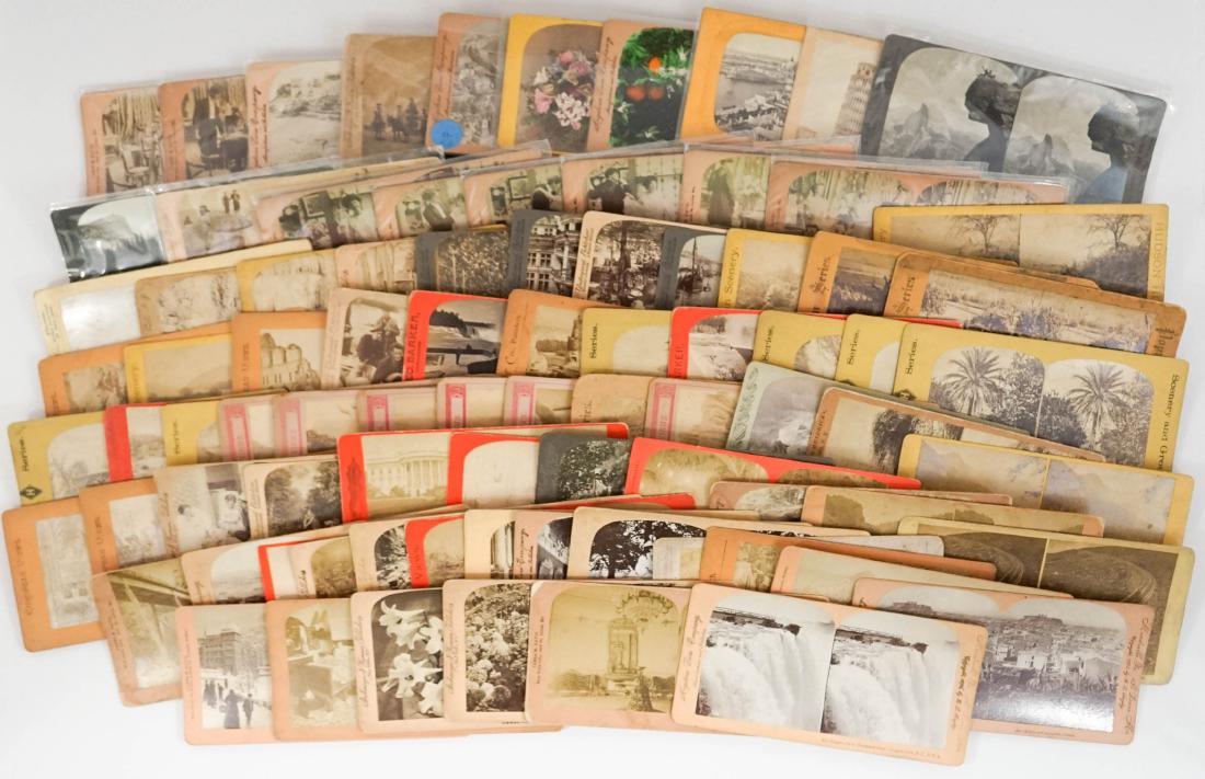 Group [160] Antique Stereoviews, Mostly American (1 of 1)