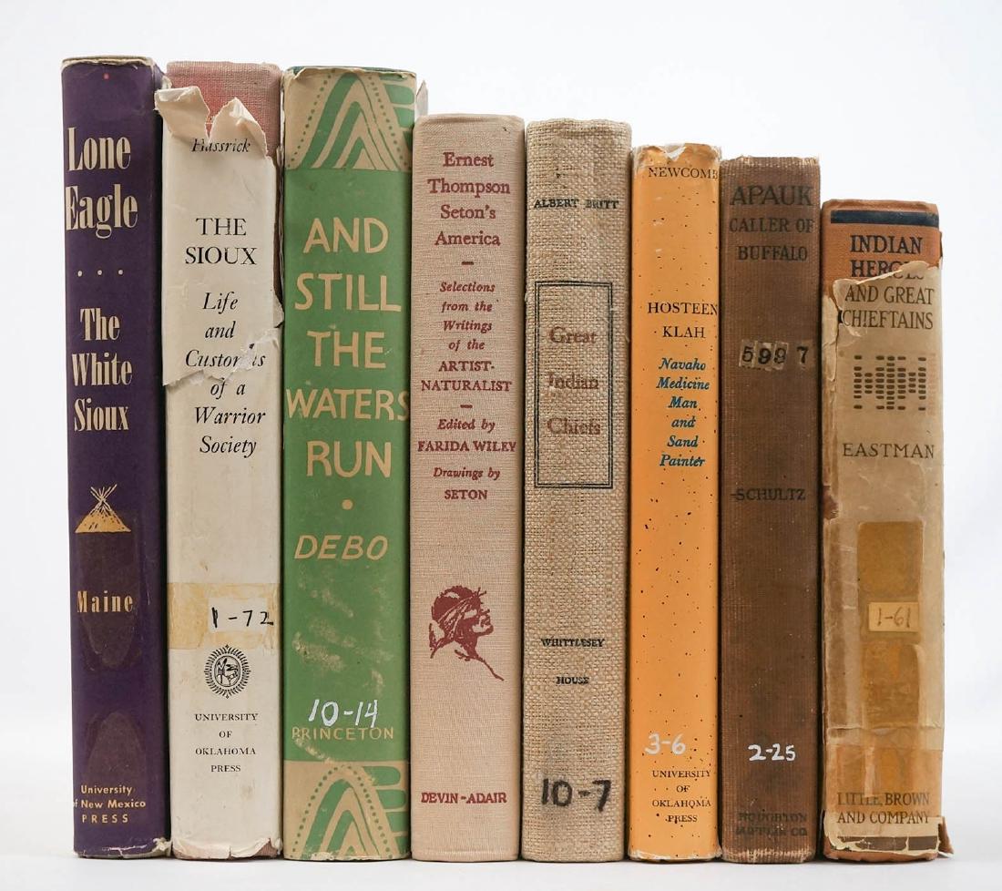 Group of Eight Native American Books (1 of 9)