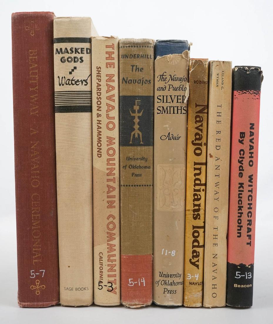 Group of Eight Native American Books (1 of 10)