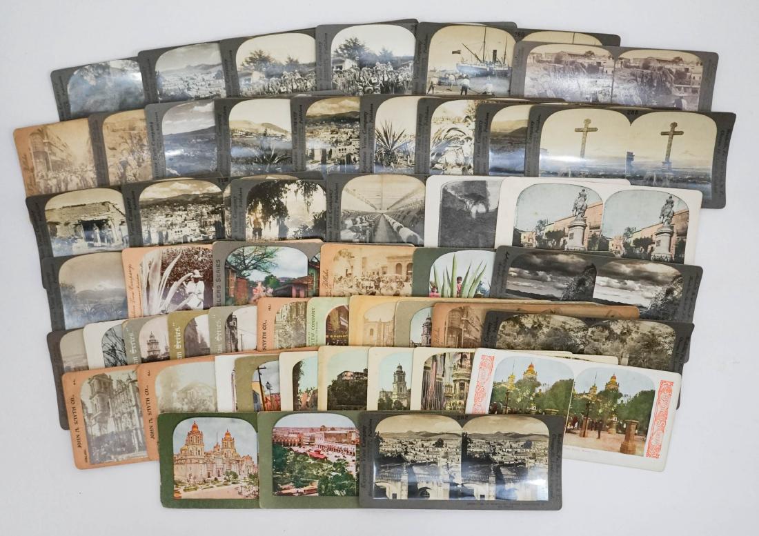 Mexico Group of Fifty-One Antique Stereoviews (1 of 2)
