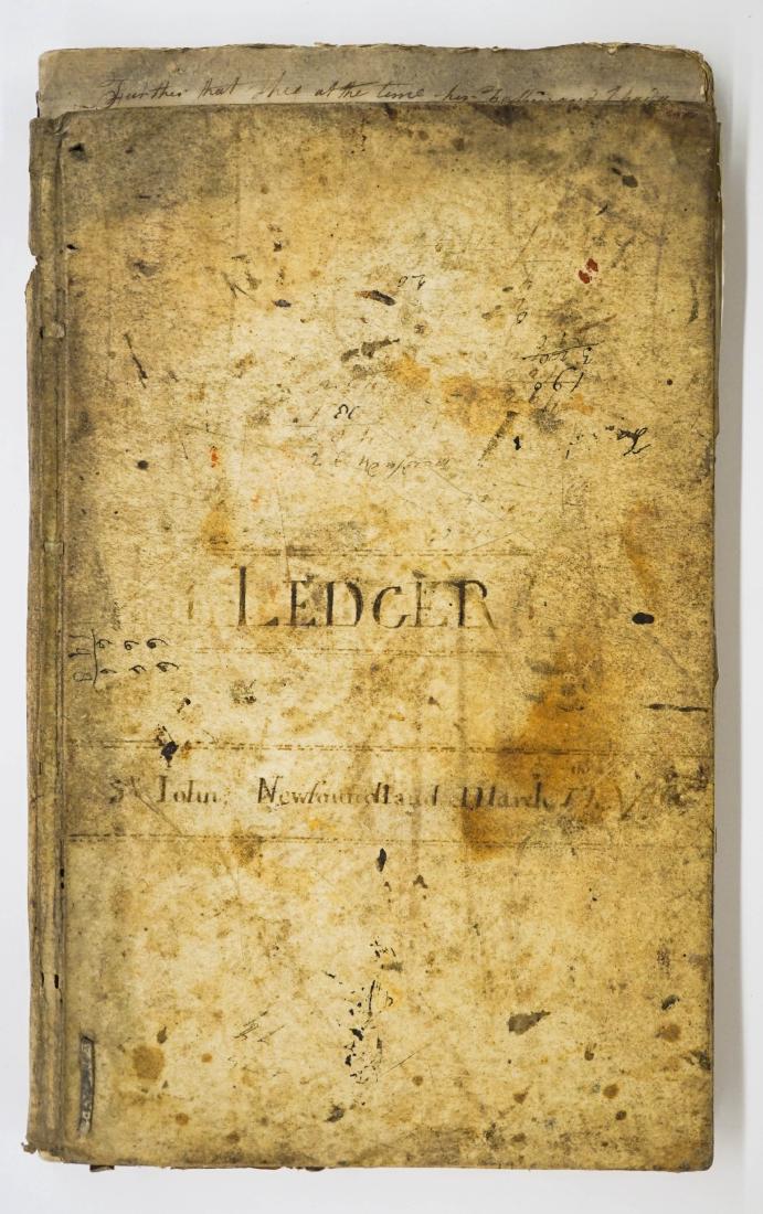 St. John's, Newfoundland 19th Century Ledger (1 of 3)