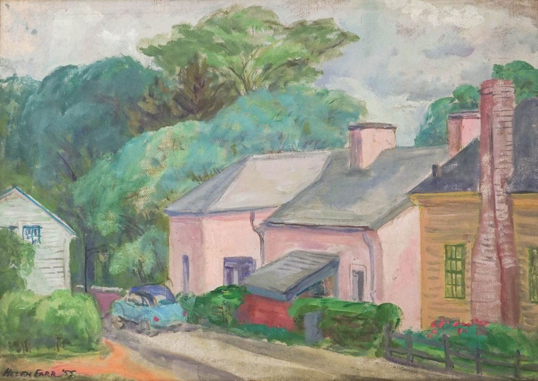 Helen Farr (American 1911-2005) Oil Painting (1 of 4)