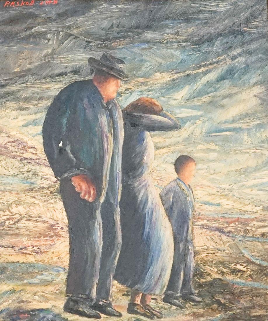 Joseph Raskob (New York born 1908) Oil, 1938 (1 of 4)