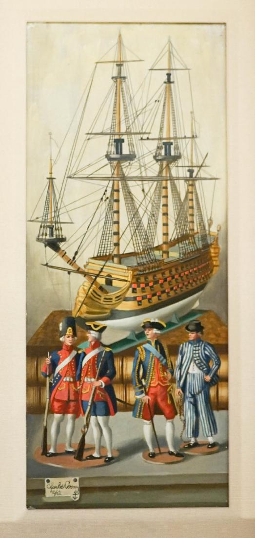 Charles Cerny (1892-1965) Framed Oil Painting (1 of 4)