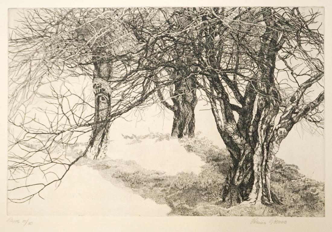 Patricia Tobacco Forrester (1940-2011) Etching (1 of 4)