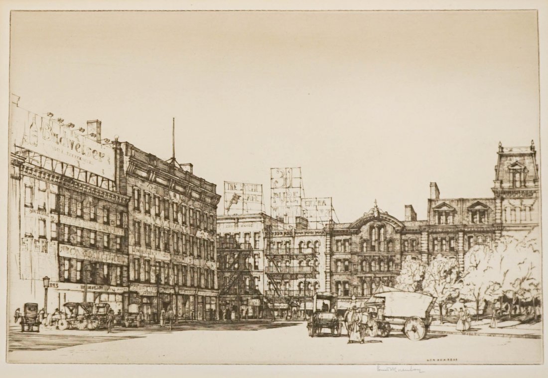 Louis Rosenberg Etching (1 of 5)