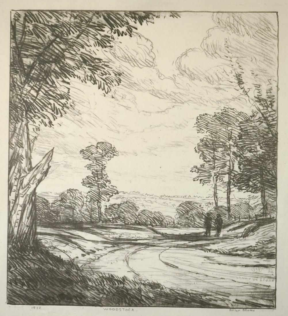 Bolton Brown (1864-1936) Lithograph (1 of 3)