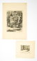 Coy Avon Seward (1884-1939) Etchings Two Pcs.
