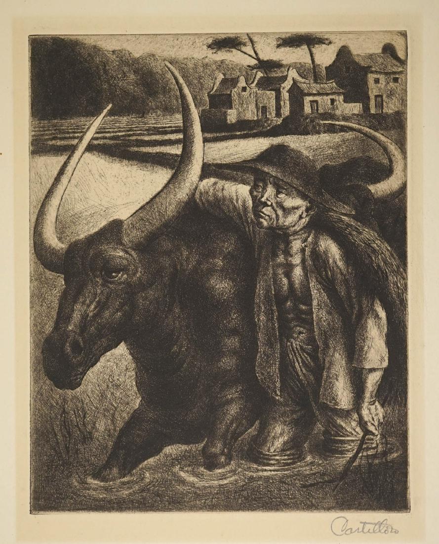 Federico Castellon Etching (1 of 4)