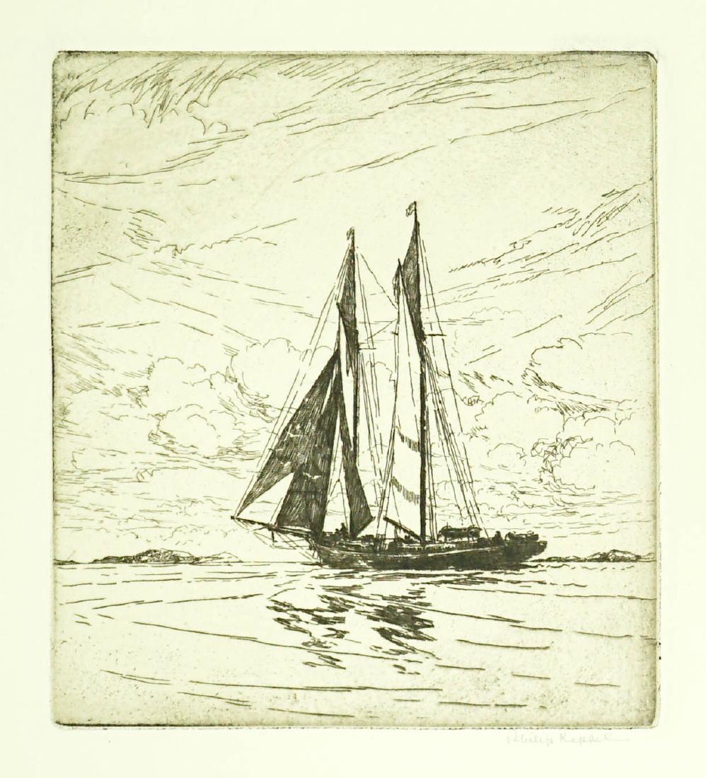 Philip Kappel Etching (1 of 4)