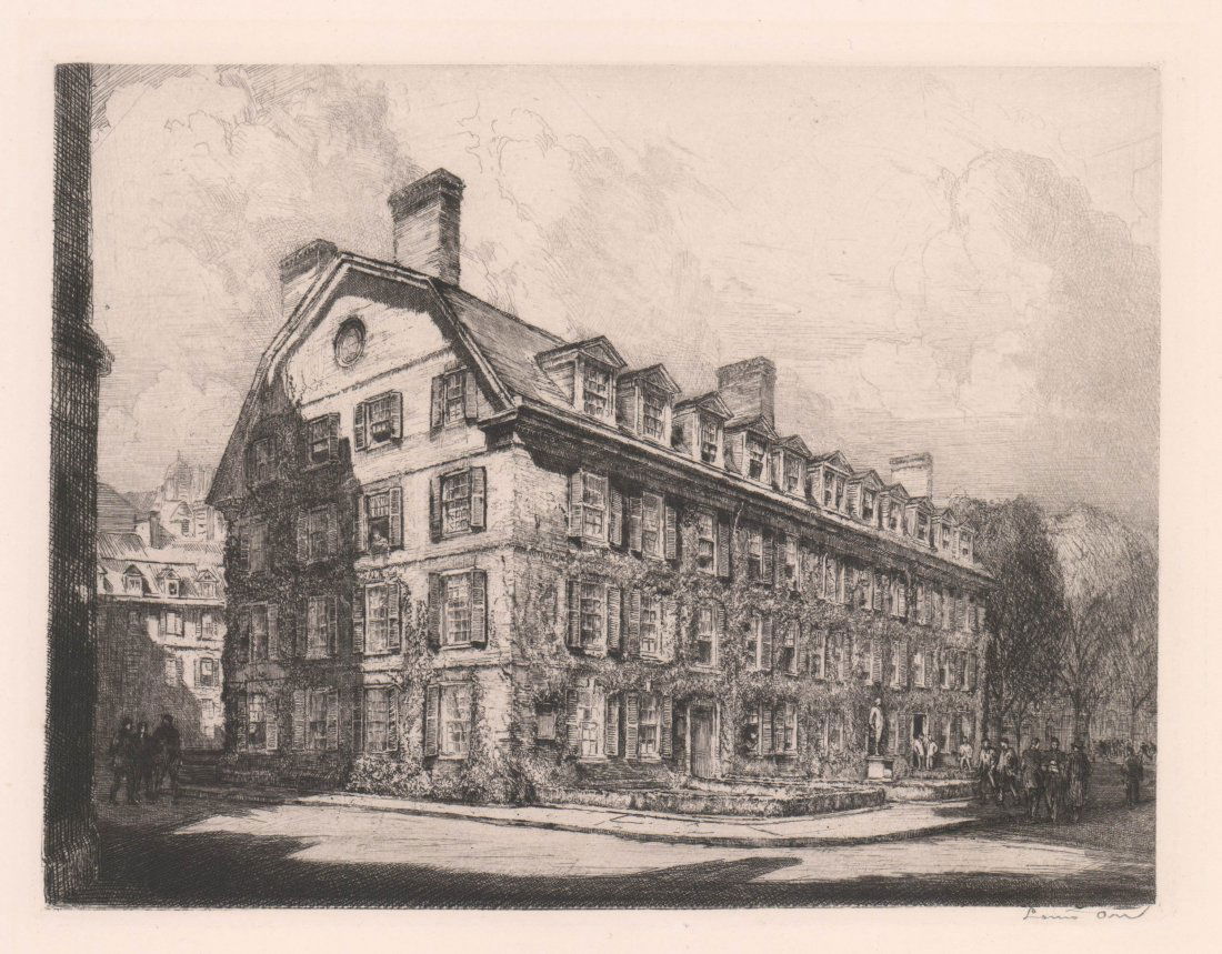 Louis Orr Etching (1 of 4)