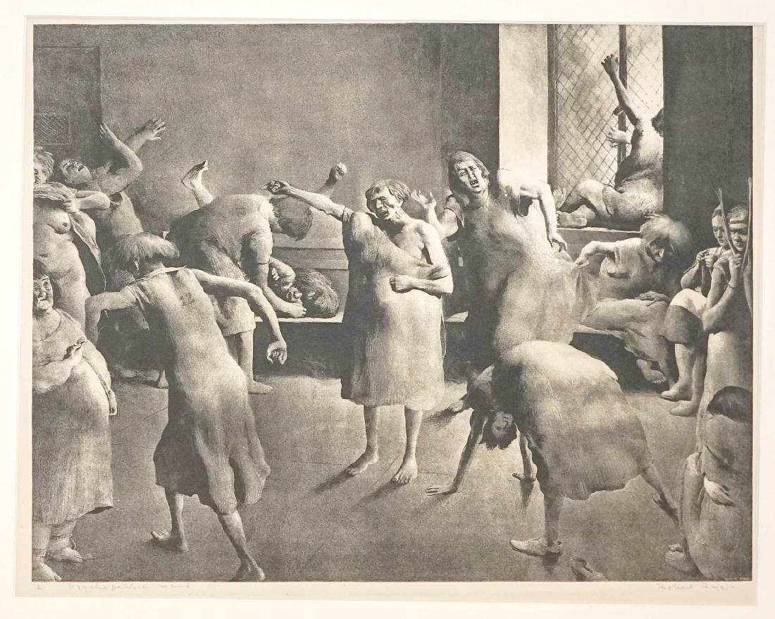 Robert Riggs (American 1896-1970) Lithograph (1 of 4)