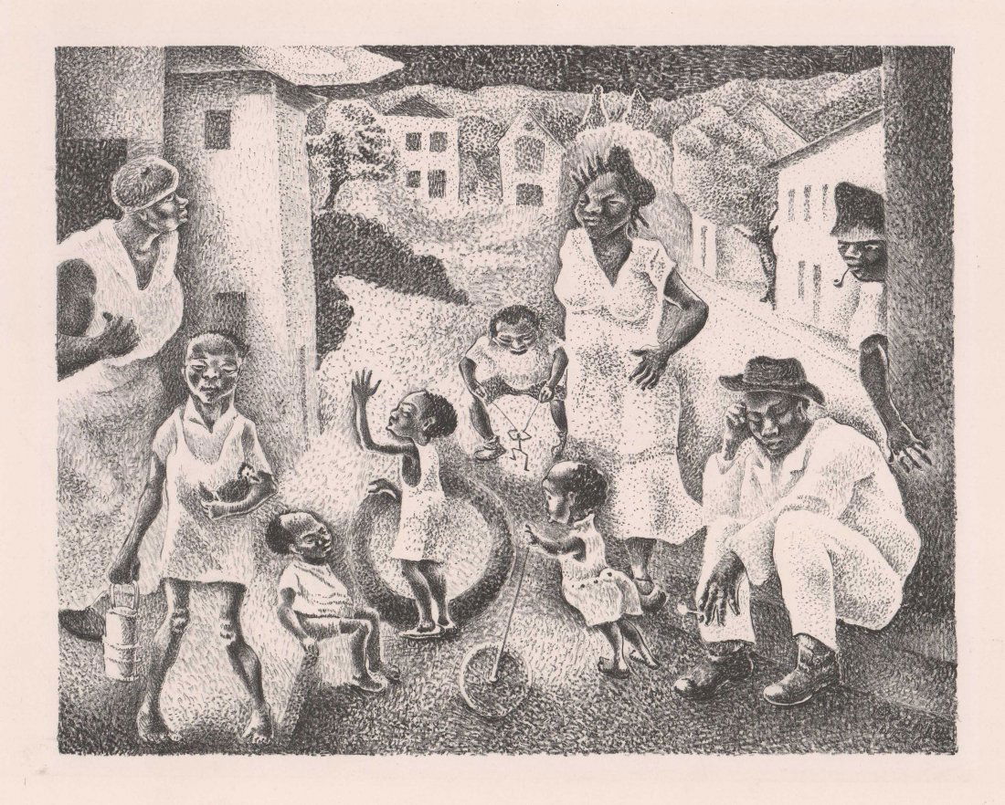 George Biddle (1885-1973) Lithograph (1 of 4)