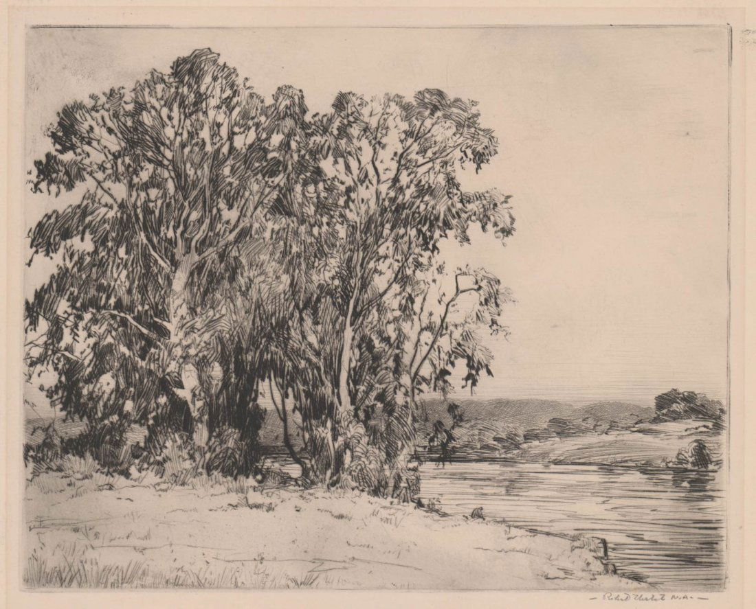 Robert Nisbet Signed Etching (1 of 4)