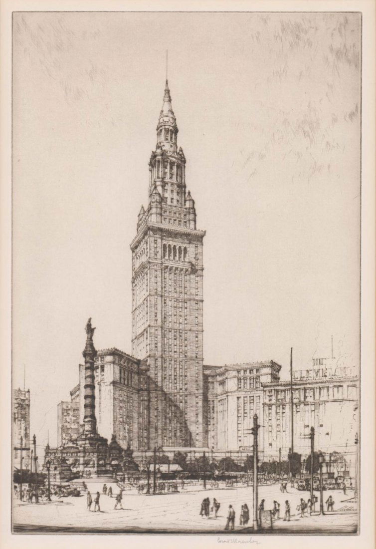 Louis Rosenberg Etching (1 of 4)