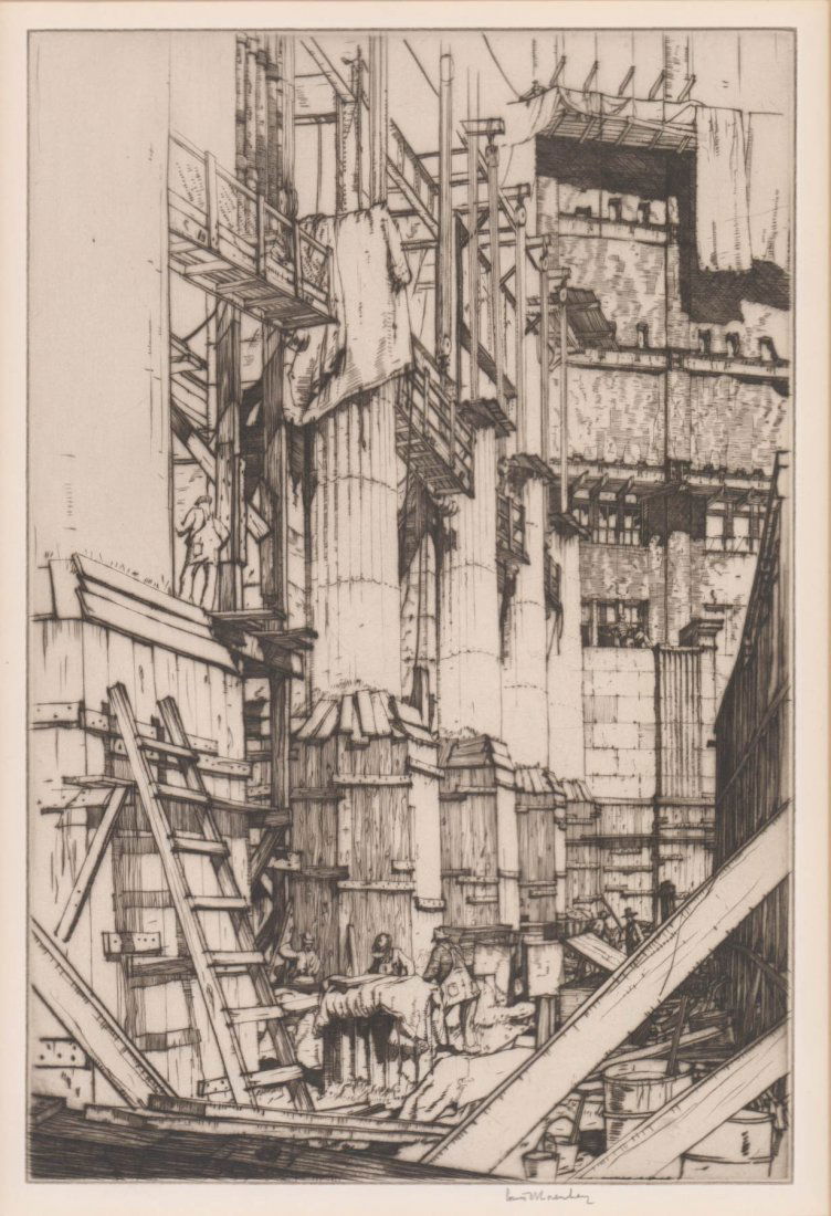 Louis Rosenberg Etching (1 of 4)