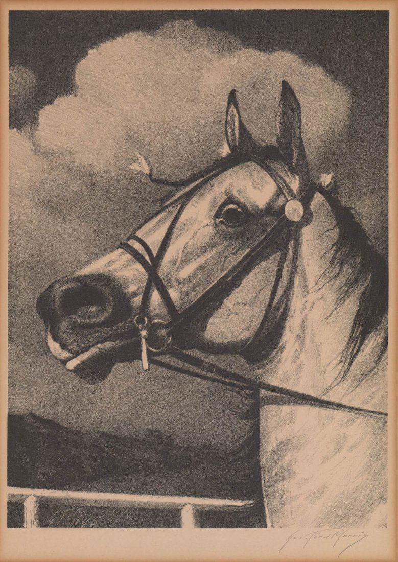 George Ford Morris Lithograph (1 of 4)