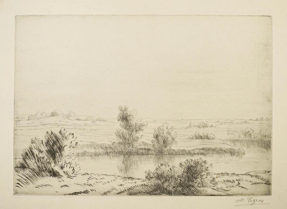 Alphonse Legros (France, UK 1849-1926) Etching (1 of 4)