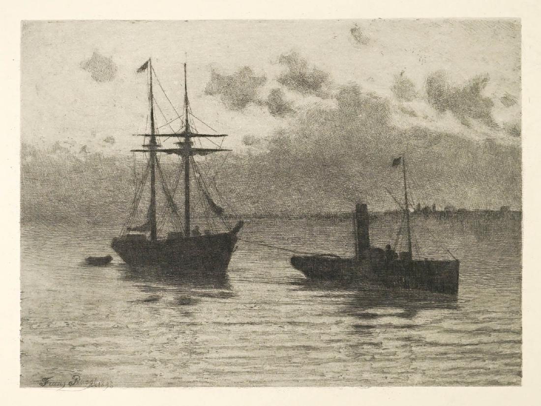 Frans Proost (1866-1941) Etching (1 of 4)