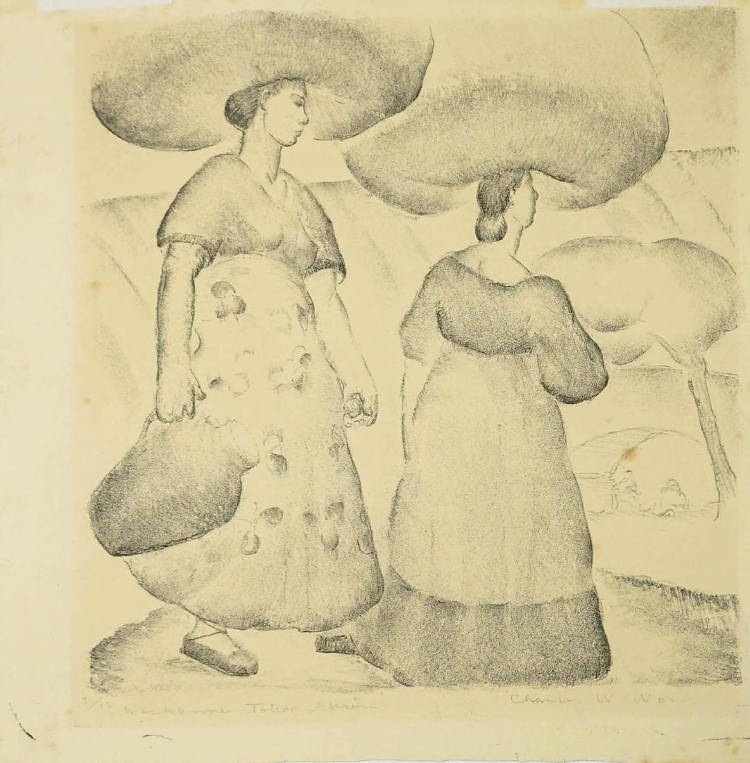 Charles W. Ward (American 1900-1962) Lithograph (1 of 4)