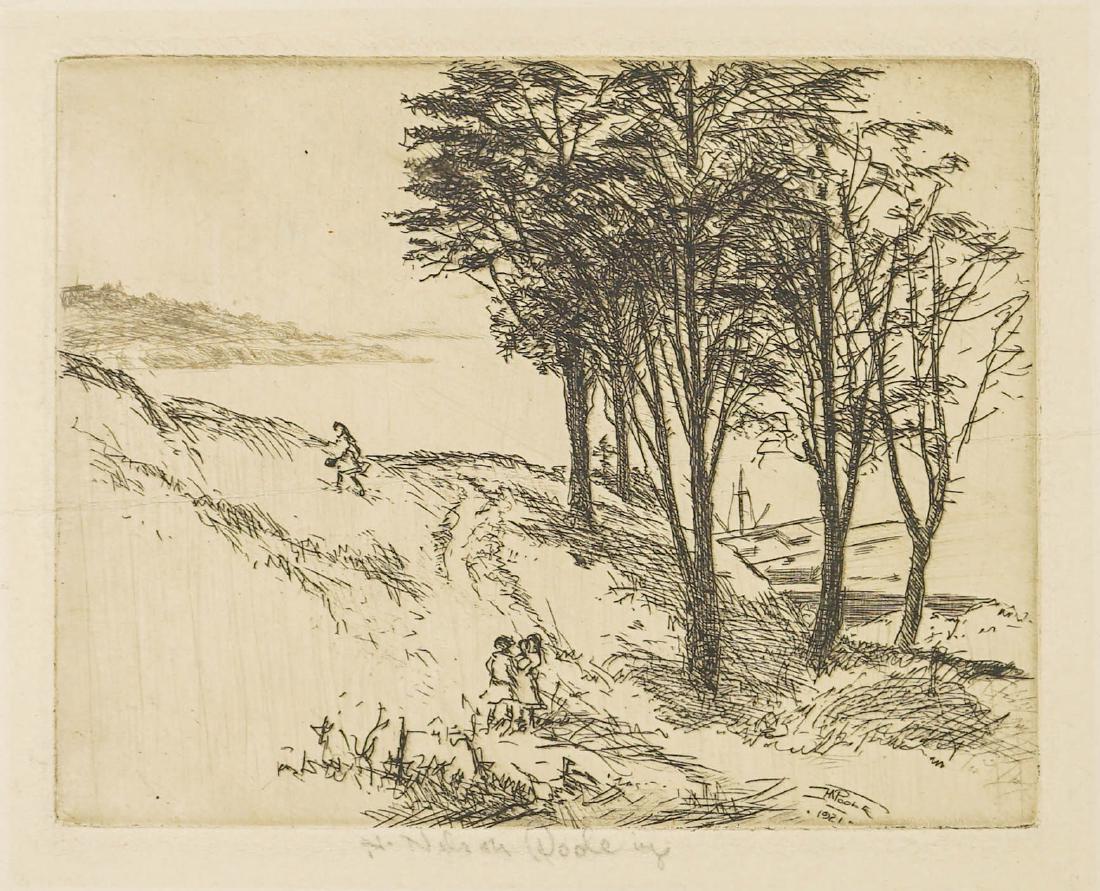 Horatio Nelson Poole Etching (1 of 4)