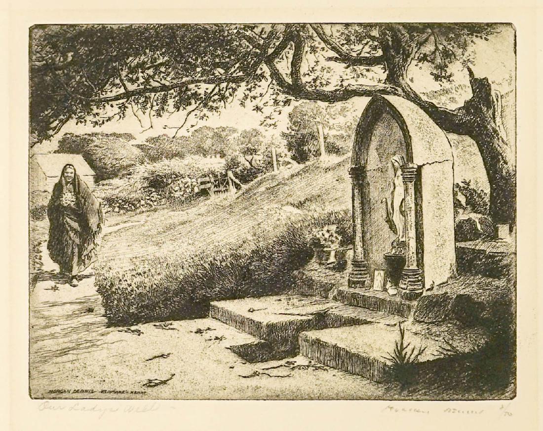 Morgan Dennis Etching (1 of 4)