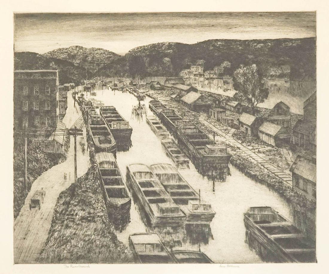 Louis Wolchonok (New York 1898-1973) Etching (1 of 6)