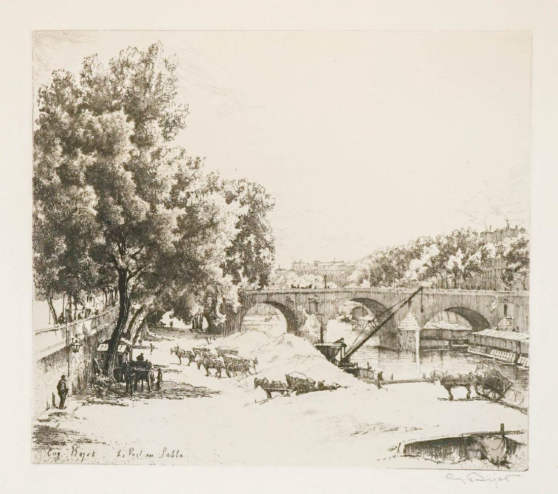 Eugene Bejot (France 1867-1931) Etching (1 of 5)