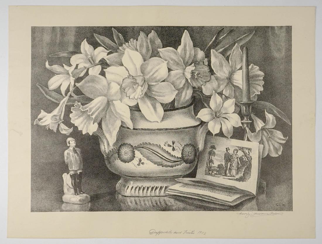 George Laurence Nelson Lithograph (1 of 2)