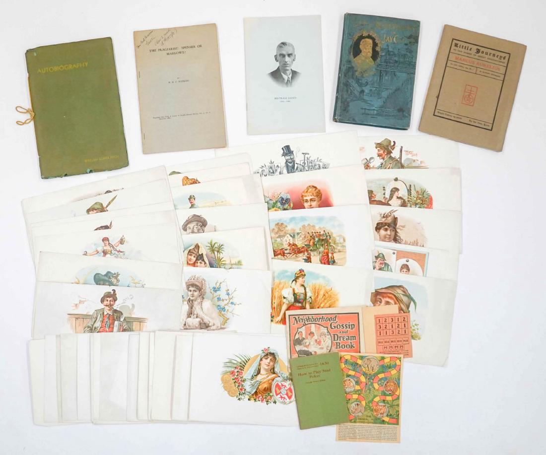 Cigar Box Labels, Books and Ephemera (1 of 1)