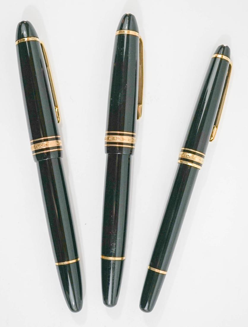 Three Mont Blanc Fountain Pens (1 of 1)