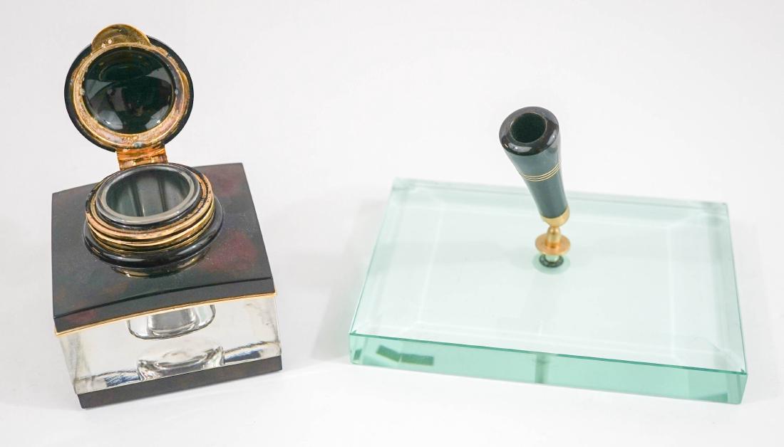 Mont Blanc Pen Holder and Inkwell (1 of 3)