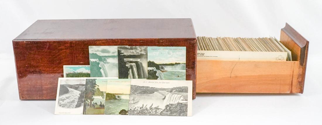 Card File Full of Old Postcards (1 of 2)