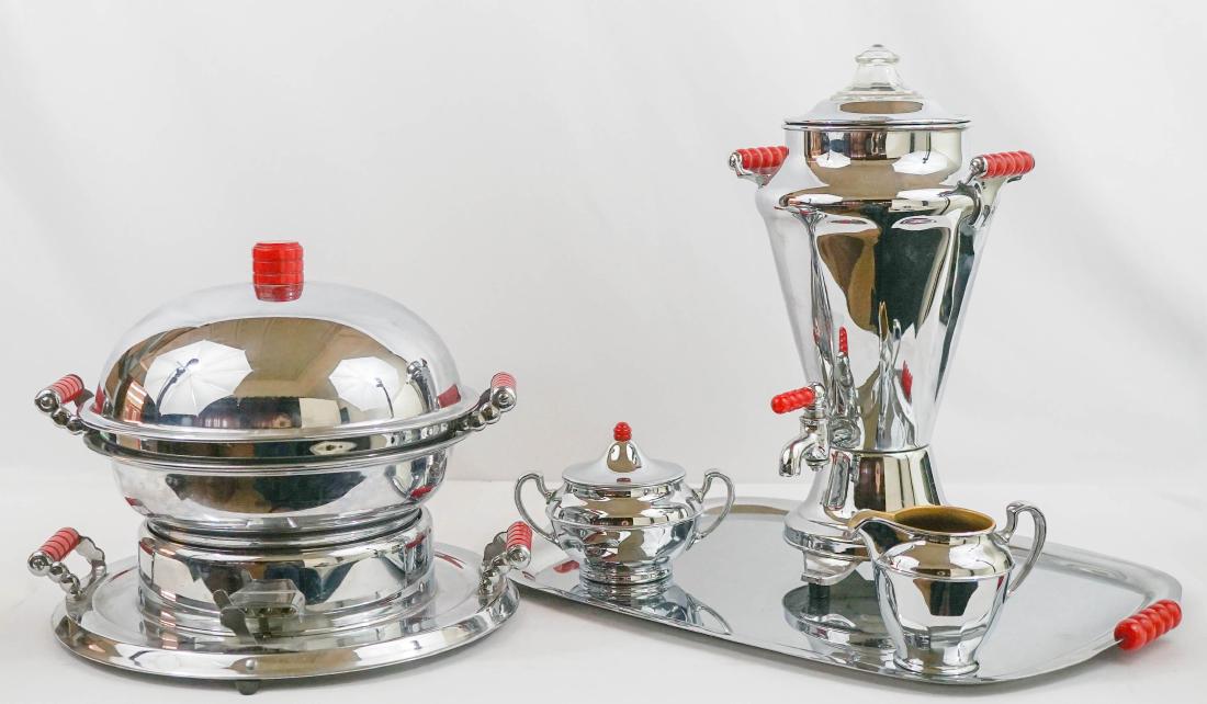 Manning and Bowman Chrome Serving Pieces (1 of 1)