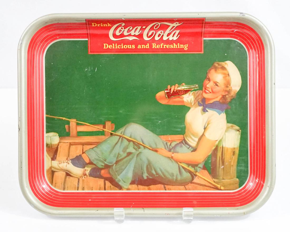 An Authentic Vintage Coca-Cola Tray (1 of 1)