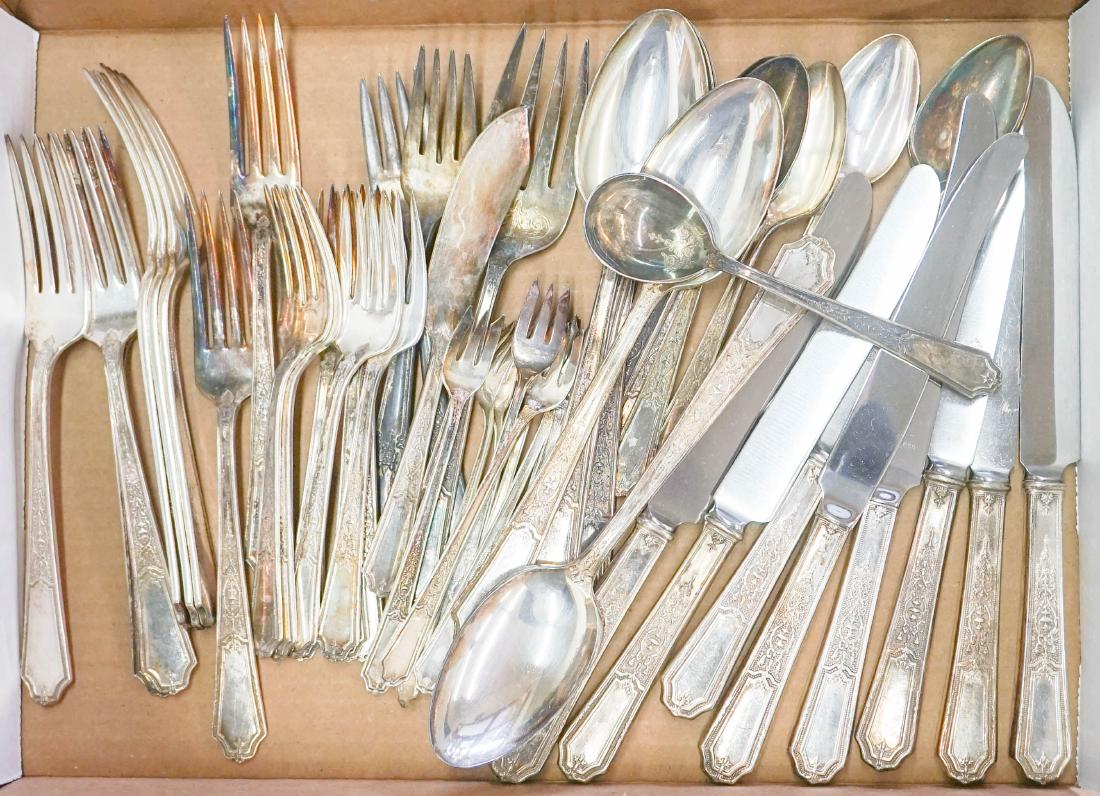 Group of Rogers Bros. Matching Silver Plate (1 of 1)