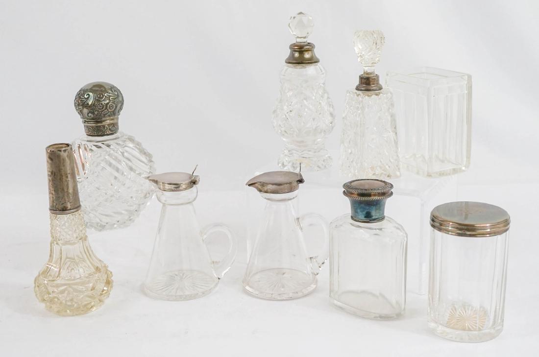 A Group of Dresser Bottles and Vanity Items (1 of 1)