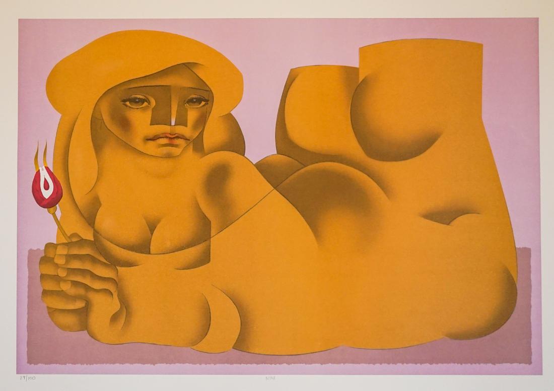 Jorge Dumas Lithograph From Estate of Artist (1 of 5)