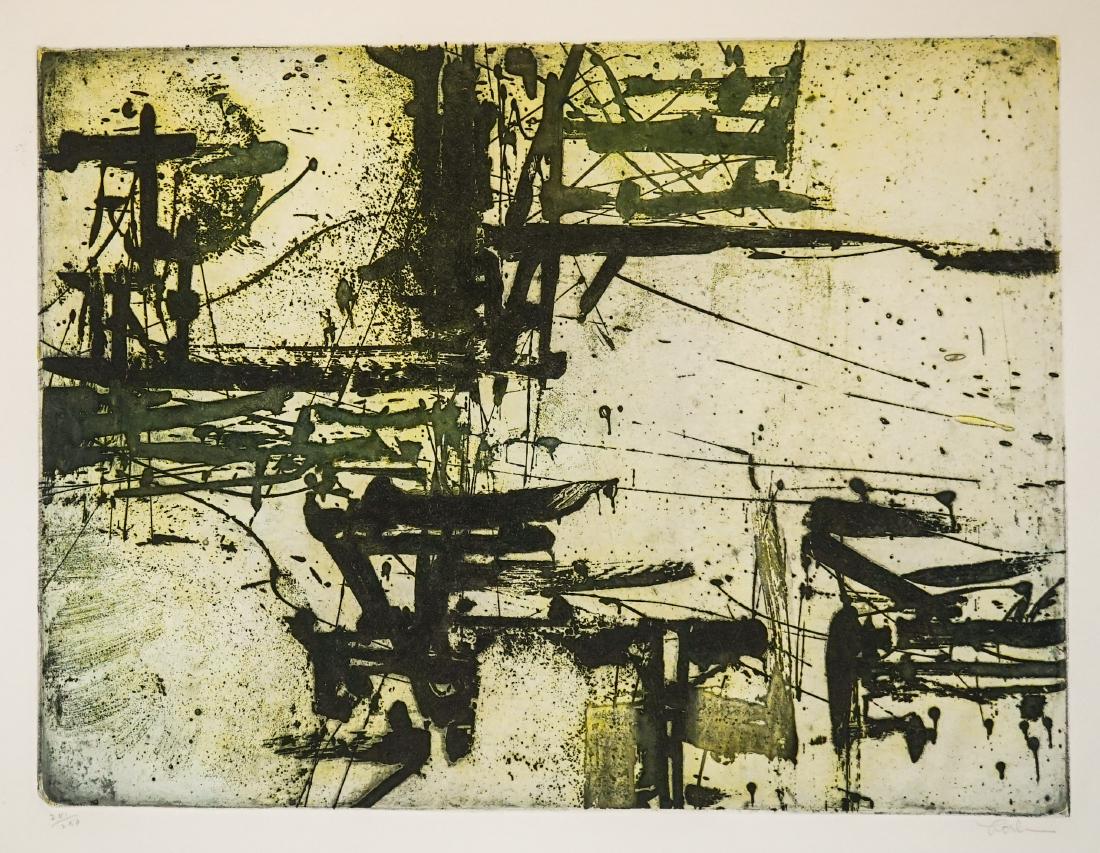 Harry Hoehn (New York 1918-1974) Aquatint (1 of 5)