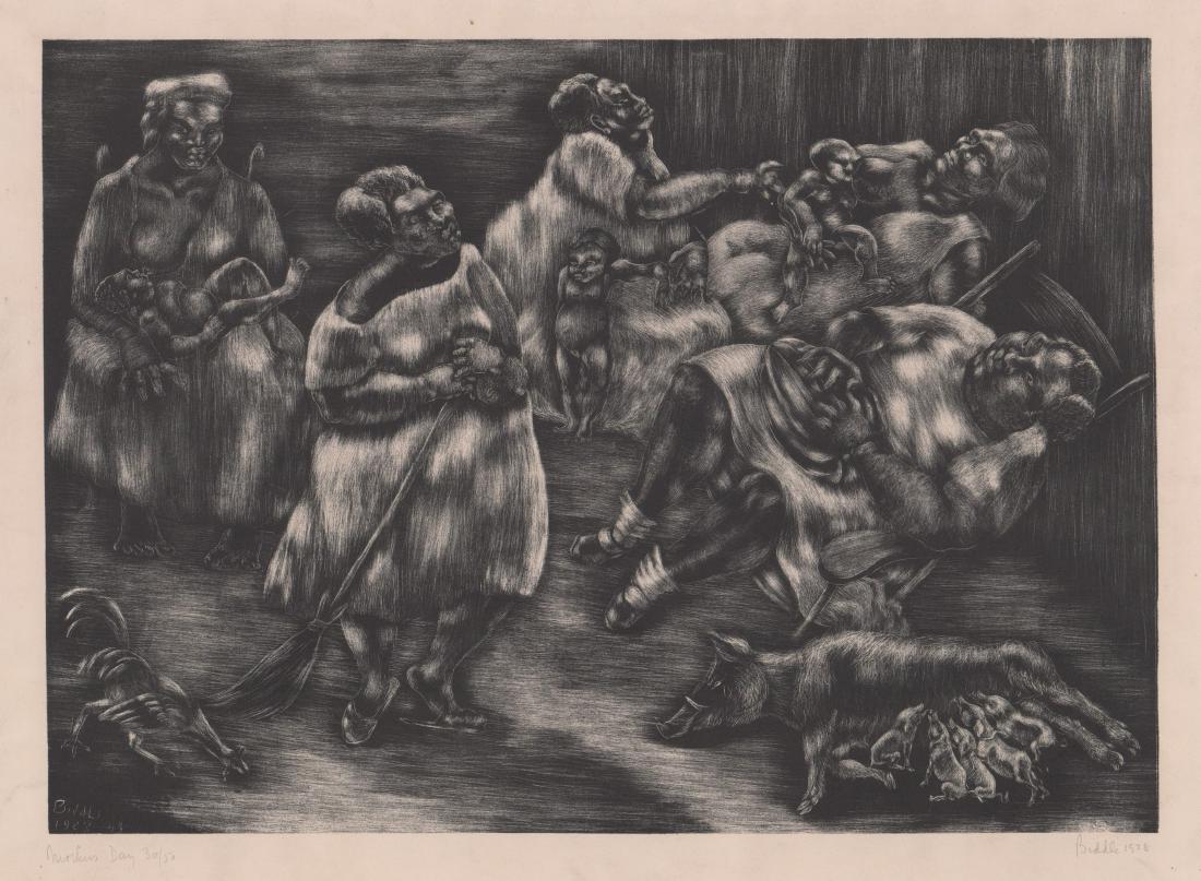 George Biddle Signed Lithograph (1 of 5)