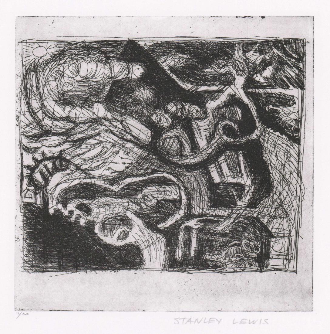 Stanley Lewis (Quebec, Canada 1930-2006) Etching (1 of 4)