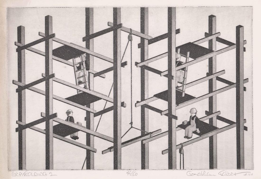 Jonathan Talbot (New York born 1939) Etching (1 of 5)