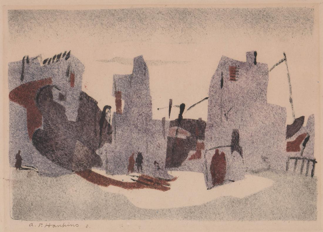 Abraham Hankins Lithograph (1 of 5)