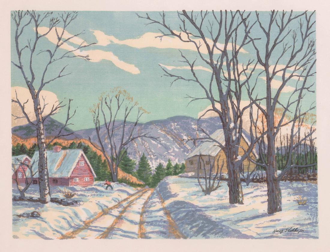 Harry Shokler Serigraph (1 of 4)